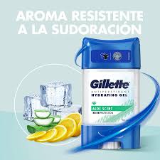 ژل ضد تعریق ژیلت مدل aloe scent